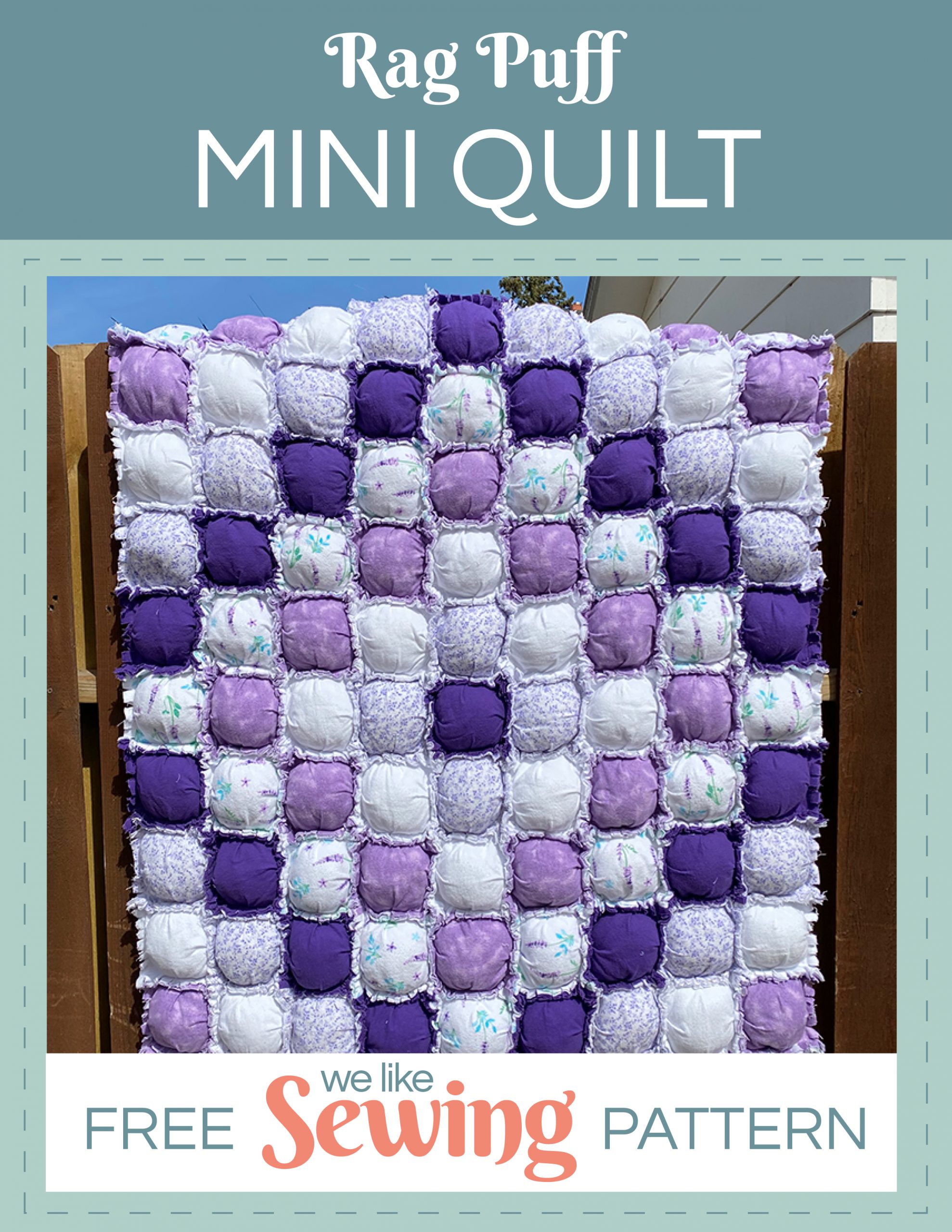 Rag Puff Mini Quilt
