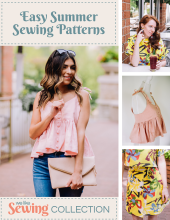 Easy Summer Sewing patterns cover