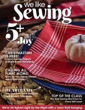 We Like Sewing November 2021 cover