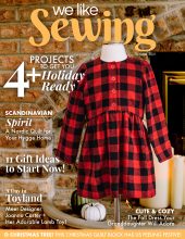 We Like Sewing October 2021 cover