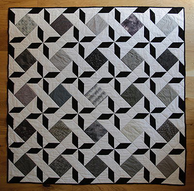 Between the Lines Windmill Quilt 