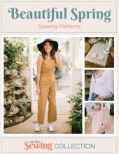 Beautiful Spring Sewing Patterns Cover