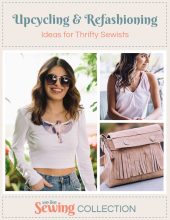 Upcycling and Refashioning Ideas for Thrifty Sewists Cover