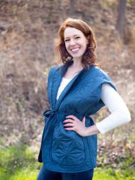 Lakeview Quilted Fall Vest