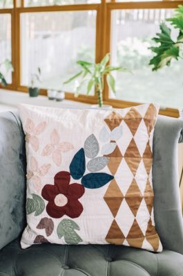 Create a Beautiful Floral Pillow