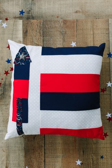 Festive Firework Independence Day Pillow