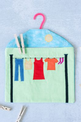 Laundry Day Clothespin Bag