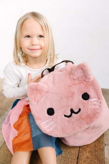 Purr-fectly Pink Kids’ Backpack Pattern