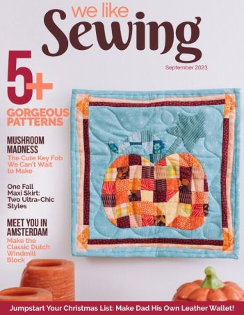 Upcycle for Fun and Flair in our September Issue!