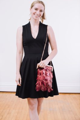 Ruby Paillette Evening Bag Pattern