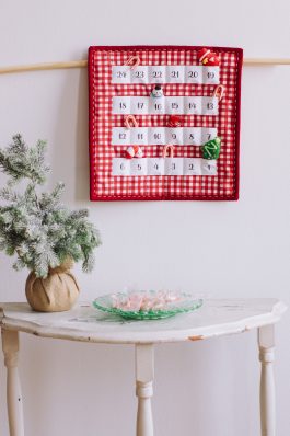Countdown to Christmas Quilted Advent Calendar