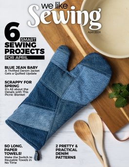 Thrift it, scrap it, upcycle it in our April Issue!