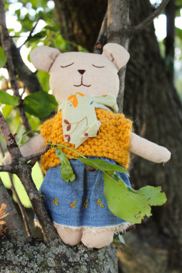 Katy Teddy Bear Doll Pattern