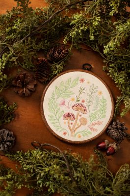 Forest Botanicals Embroidery Pattern