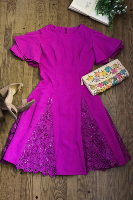 Avery Butterfly Sleeve Dress Pattern