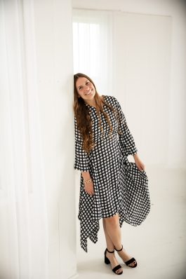 Kenna Handkerchief Hem Dress Pattern