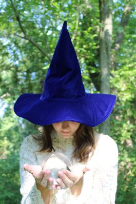 Sophisticated Sorcery Velvet Witch Hat Pattern