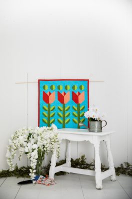Tulip Trio Mini Quilt Pattern